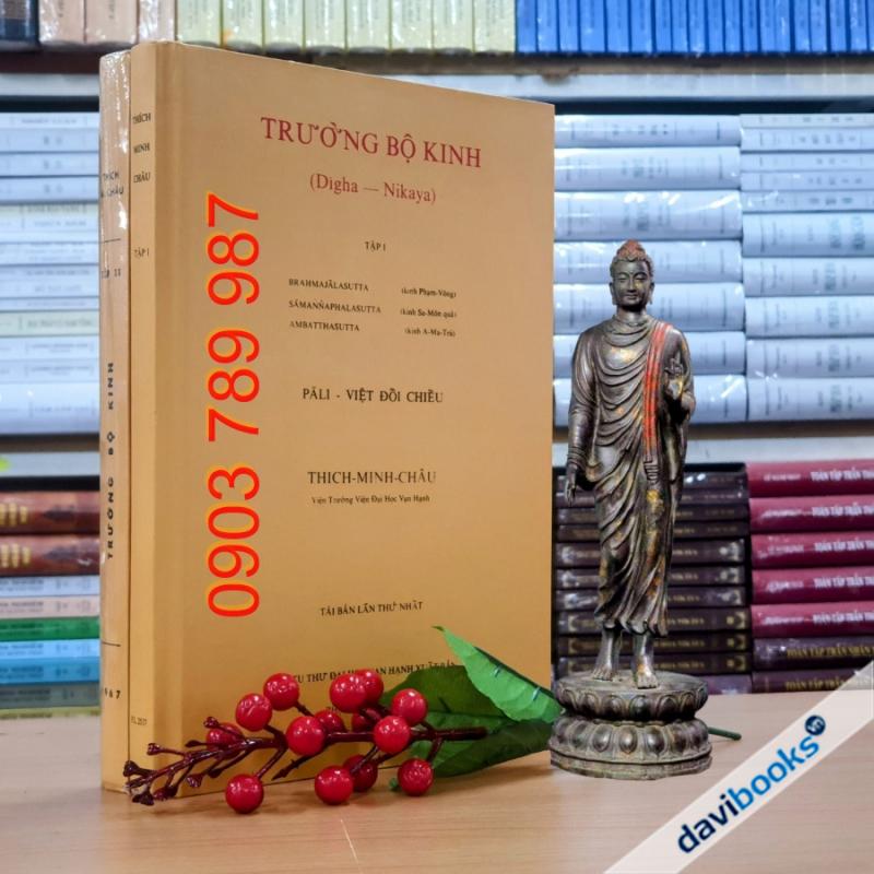 [Sách Ảnh Ấn] Trường Bộ Kinh Tập I, II - Bản In 1967-1973