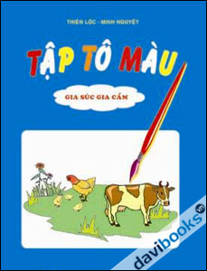 Tập tô màu - Gia súc gia cầm