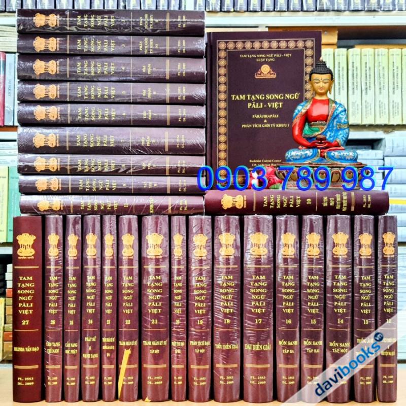 [Theravada] Tam Tạng Song Ngữ Pali - Việt (Bộ 27 Quyển: Tạng Luật 9Q + Tạng Kinh Tiểu Bộ 18Q)