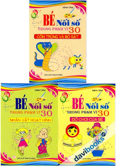Bé Nối Số Trong Phạm Vi 30 (Bộ 3 Cuốn)