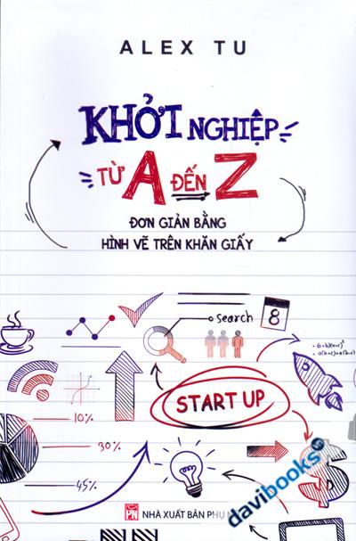 Khời Nghiệp Từ A Đến Z - Đơn Giản Bằng Hình Vẽ Trên Khăn Giấy