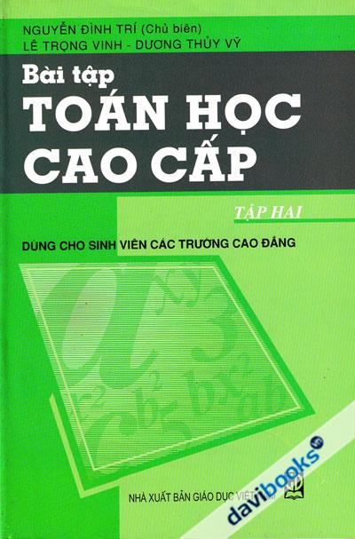 Bài Tập Toán Học Cao Cấp Tập 2