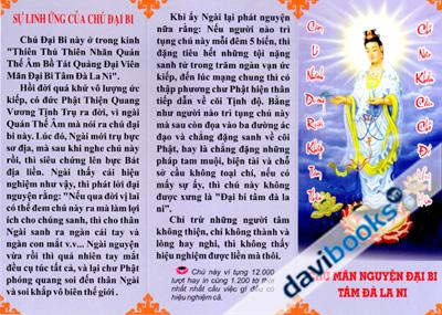 [Kinh Phật] Chú Mãn Nguyện Đại Bi Tâm Đà La Ni