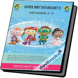 Super Why DVD Boxset Bộ Đĩa Học Tiếng Anh Tuyệt Vời Cho Bé Từ 3 - 5 Tuổi 