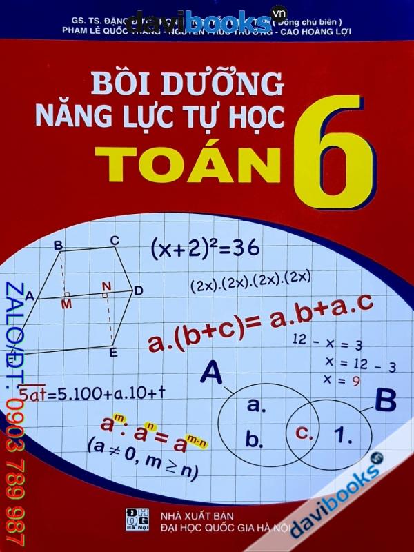 Bồi Dưỡng Năng Lực Tự Học Toán 6 (Bộ SGK Hiện Hành)
