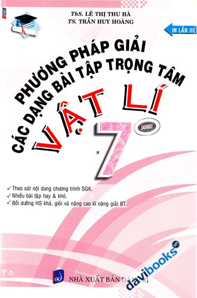 Phương Pháp Giải Các Dạng Bài Tập Trọng Tâm Vật Lí 7