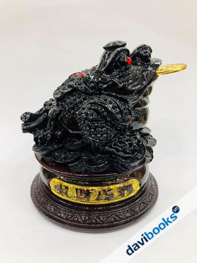 (ad6412) Cóc Thiềm Thừ Đế Xoay