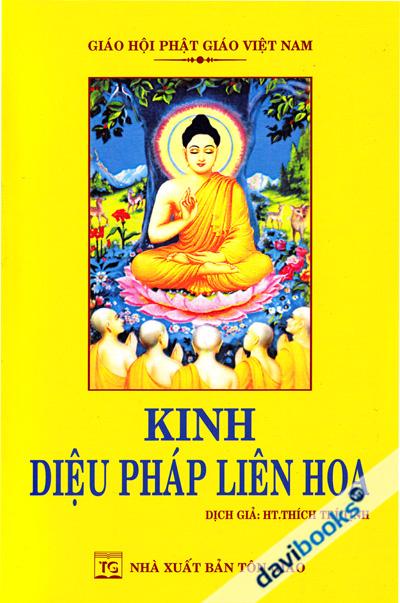 Kinh Diệu Pháp Liên Hoa - Thích Trí Tịnh (Bìa Mềm Vàng)