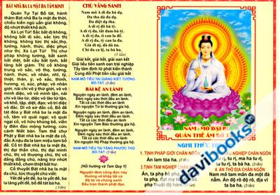 [Kinh Phật] Nam Mô Đại Bi Quán Thế Âm Bồ Tát - Nghi Thức Trì Chú