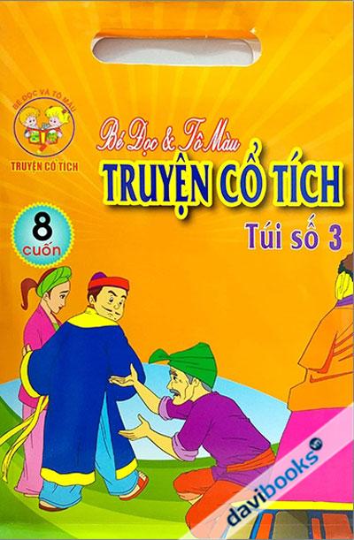 Bé Đọc & Tô Màu Truyện Cổ Tích - Túi Số 3 (Bộ 8 Cuốn)