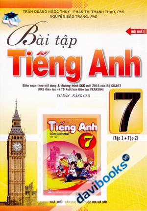 Bài Tập Tiếng Anh Cơ Bản Nâng Cao 7 Tập 1 + Tập 2 Mới Nhất
