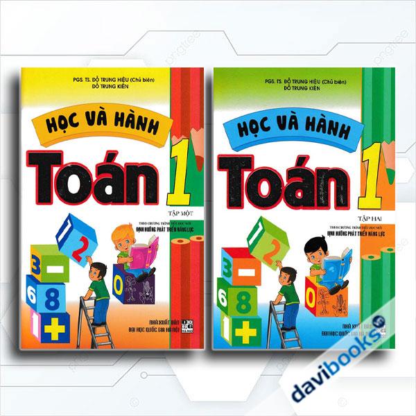 Combo Học Và Hành Toán 1 (Theo Chương Trình Tiểu Học Mới Định Hướng Phát Triển Năng Lực, Bộ 2 Cuốn)