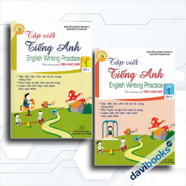 Combo Tập Viết Tiếng Anh Lớp 1 (Theo Chương Trình Tiểu Học Mới, Bộ 2 Cuốn)