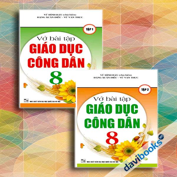 Combo Vở Bài Tập Giáo Dục Công Dân 8 (Bộ 2 Cuốn)