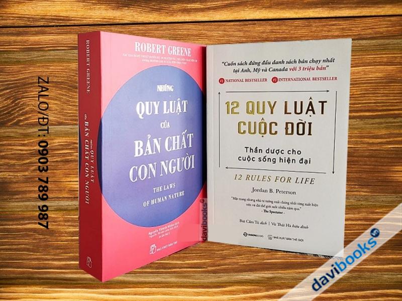 Những Quy Luật Bản Chất Con Người + 12 Quy Luật Cuộc Đời (Bộ 2 Cuốn)