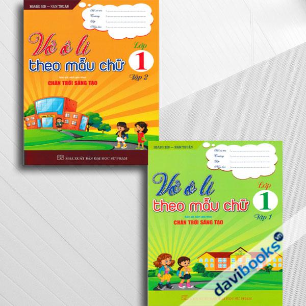 Combo Vở Ô Li Theo Mẫu Chữ Lớp 1 (Bám Sát SGK Chân Trời Sáng Tạo, Bộ 2 Cuốn)