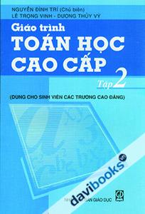 Giáo Trình Toán Cao Cấp T2 Dùng Cho Sinh Viên Các Trường Cao Đẳng