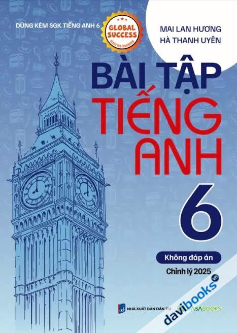 Bài Tập Tiếng Anh 6 Không Đáp Án