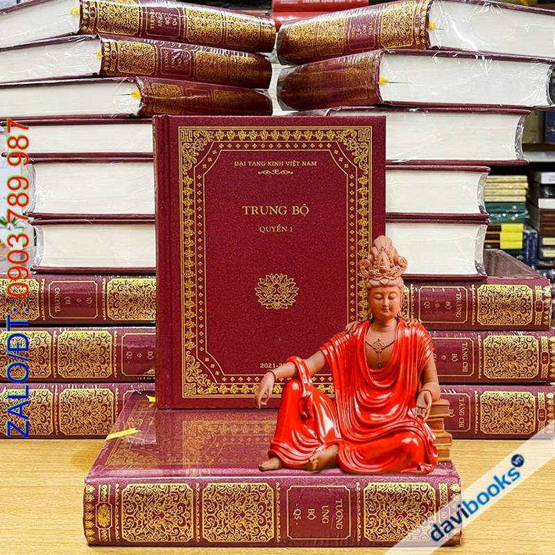 Kinh Nikaya (Trọn Bộ 24 Cuốn) - Bìa Nâu Ép Nhủ