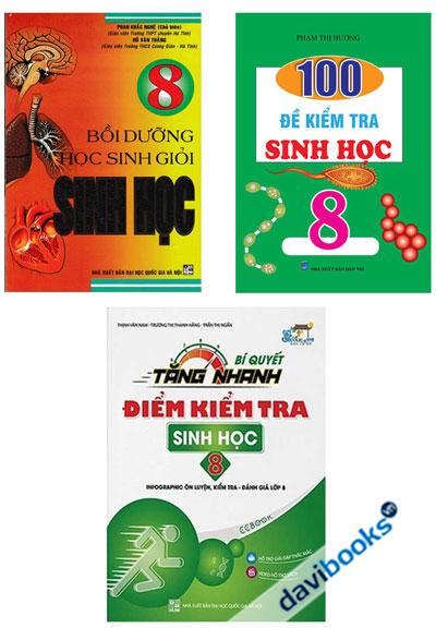 Combo Bộ Sách Bồi Dưỡng Học Sinh Giỏi Sinh Học 8