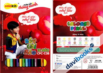 Bút Chì Màu Colokit 16 Màu CPC-C08