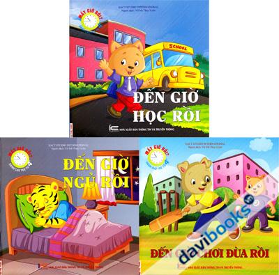 Mấy Giờ Rồi Dành Cho Trẻ Từ 4+ (3 Cuốn)