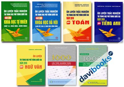 Bộ Sách Ôn Luyện Trắc Nghiệm Thi THPT Quốc Gia Năm 2019 (7 Cuốn)