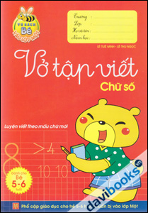 Vở Tập Viết Chữ Số
