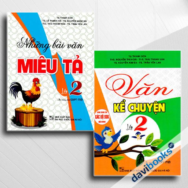 Combo Những Bài Văn Miêu Tả Lớp 2 + Văn Kể Chuyện Lớp 2 (Theo Chương Trình GDPT Mới)