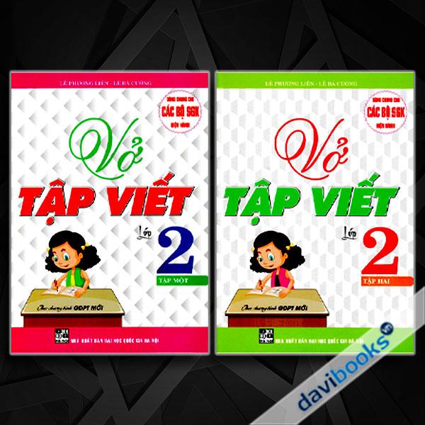 Combo Vở Tập Viết Lớp 2 (Theo Chương Trình Giáo Dục Phổ Thông Mới, Bộ 2 Cuốn)