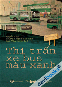 Thị Trấn Xe Bus Màu Xanh 