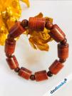 (ad4902) Vòng Tay Trụ Gỗ Sưa Đỏ