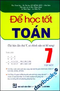 Để Học Tốt Toán 7 Tập 1