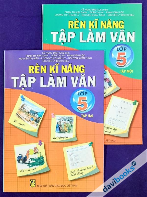 Combo Rèn Kĩ Năng Tập Làm Văn Lớp 5 (Bộ 2 Tập)