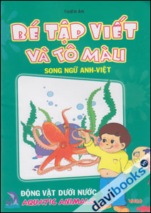 Bé Tập Viết Và Tô Màu Động Vật Dưới Nước