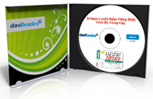 50 Ngày Luyện Nghe Tiếng Nhật - Trình Độ Trung Cấp (Tập 2) - 01 CD