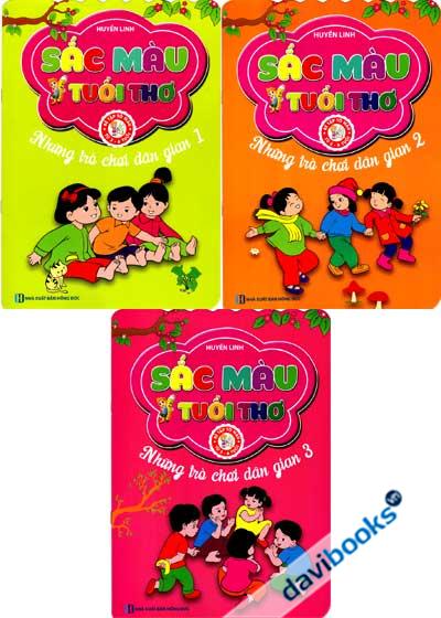 Sắc Màu Tuổi Thơ Những Trò Chơi Dân Gian (Bộ 3 Quyển)