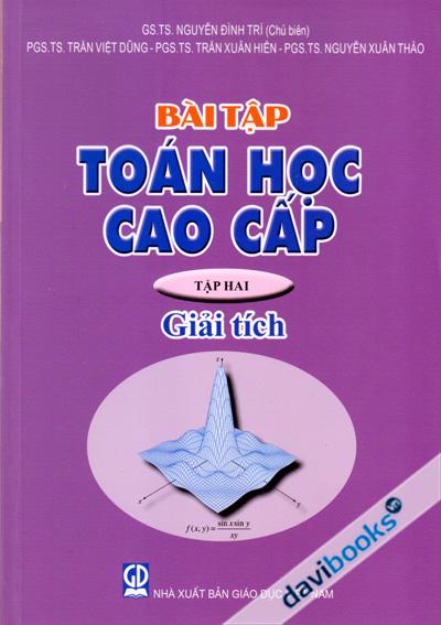 Bài Tập Toán Học Cao Cấp Tập 2 Giải Tích