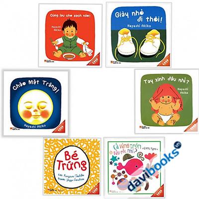 Ehon Nhật Bản - Dành Cho Trẻ Từ 0-3 Tuổi (Bộ 6 Quyển)