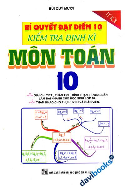 Bí Quyết Đạt Điểm 10 Kiểm Tra Định Kì Môn Toán 10