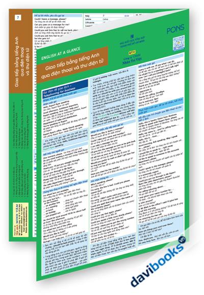 English At A Glance - Giao Tiếp Bằng Tiếng Anh Qua Điện Thoại Và Thư Điện Tử (7)