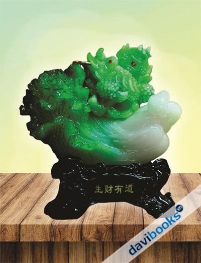 (ad264) Bắp Cải Hoa Mẫu Đơn Phong Thủy