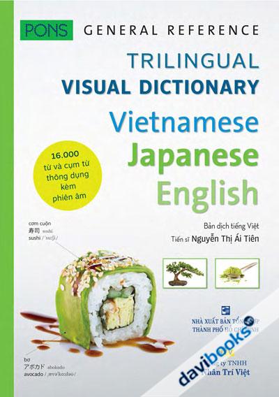 Pons General Reference - Trilingual Visual Dictionary Vietnamese - Japanese - English