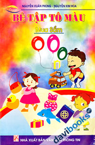 Bé Tập Tô Màu Mua Sắm