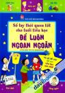 Sổ Tay Thói Quen Tốt Cho Tuổi Tiểu Học Để Luôn Ngoan Ngoãn Vô Số Đề Can Để Em Vừa Học Vừa Chơi