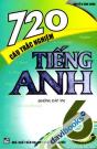 720 Câu Trắc Nghiệm Tiếng Anh 6 Không Đáp Án