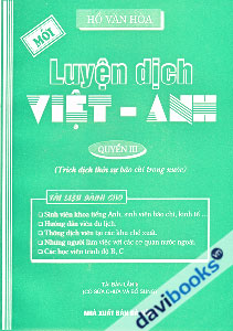 Luyện Dịch Việt Anh Quyển 3