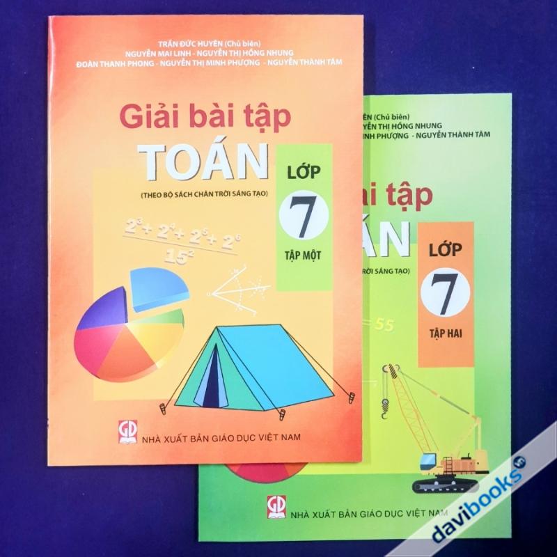 Combo 2 Tập Giải Bài Tập Toán Lớp 7 (Bộ SGK Chân Trời ST)