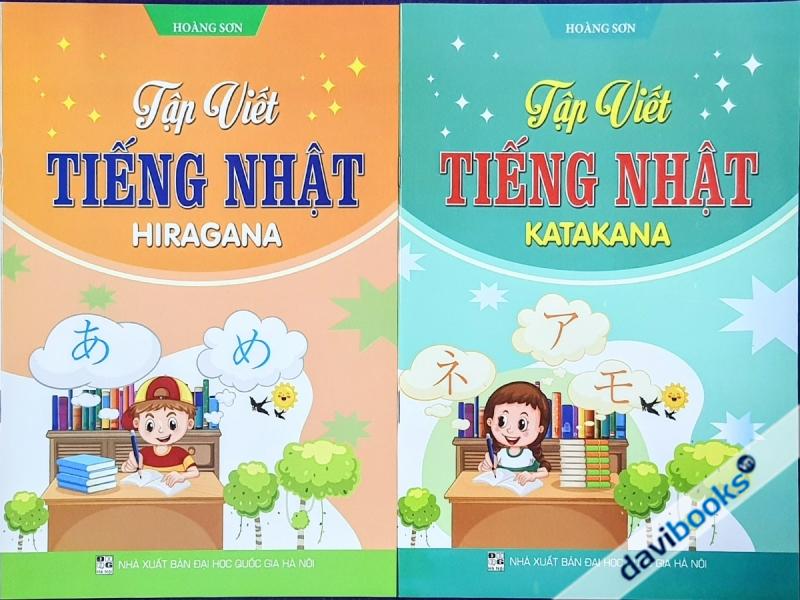 Combo 2 Cuốn Tập Viết Tiếng Nhật - Katakana Và Hiragana (Có Bán Lẻ)