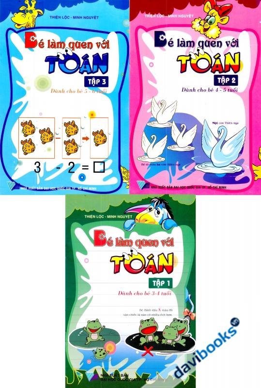 Bé Làm Quen Với Toán (3 Cuốn)